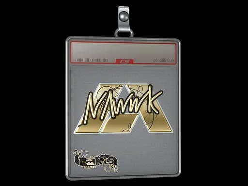 Sticker Slab | nawwk (Gold) | Paris 2023