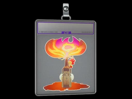 Sticker Slab | Hot Wings (Holo)