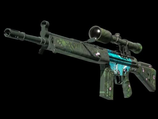 StatTrak™ G3SG1 | Dream Glade (Battle-Scarred)