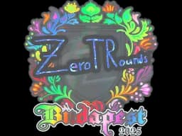 Sticker | ztr (Holo) | Budapest 2025