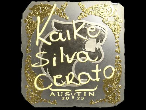 Sticker | KSCERATO (Gold) | Austin 2025
