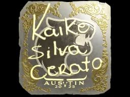Sticker | KSCERATO (Gold) | Austin 2025