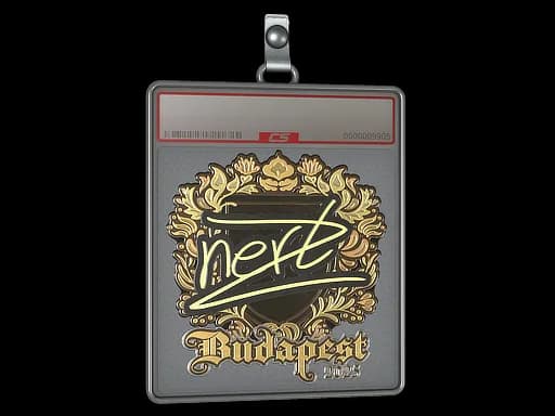 Sticker Slab | NertZ (Gold) | Budapest 2025