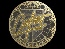 Sticker | cmtry (Gold) | Cologne 2026