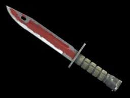 ★ Bayonet | Crimson Web (Battle-Scarred)