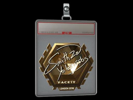 Sticker Slab | SmithZz (Gold) | London 2018