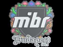 Sticker | MIBR (Embroidered) | Budapest 2025