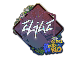 Sticker | EliGE (Glitter) | Rio 2022