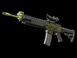 SG 553 | Lush Ruins CS2 skin