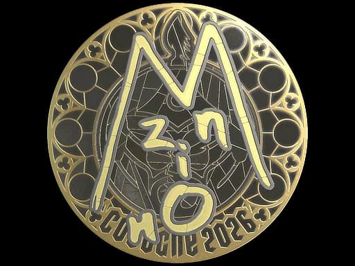 Sticker | mzinho (Gold) | Cologne 2026