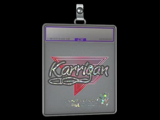 Sticker Slab | karrigan (Glitter) | Antwerp 2022