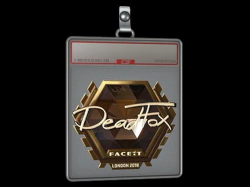 Sticker Slab | DeadFox (Gold) | London 2018