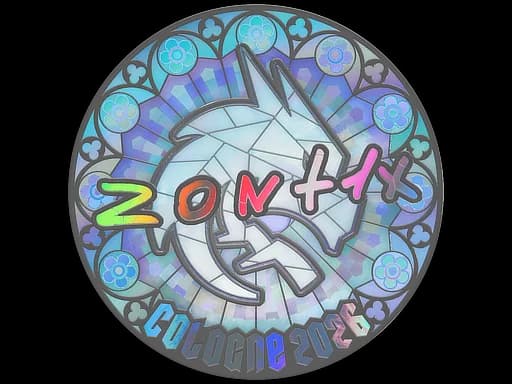 Sticker | zont1x (Holo) | Cologne 2026