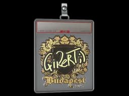 Sticker Slab | qikert (Gold) | Budapest 2025