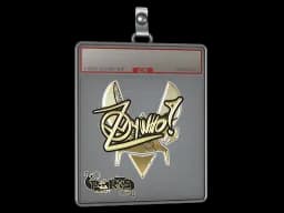 Sticker Slab | ZywOo (Gold) | Paris 2023