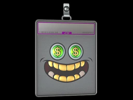 Sticker Slab | Gold Teef (Foil)