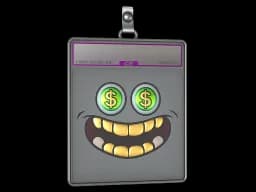 Sticker Slab | Gold Teef (Foil)