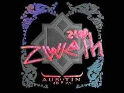 Sticker | zweih (Holo) | Austin 2025