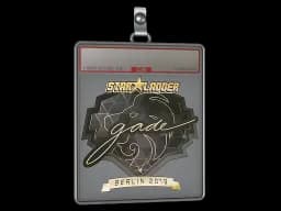 Sticker Slab | gade (Gold) | Berlin 2019