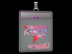 Sticker Slab | ropz (Holo) | Antwerp 2022