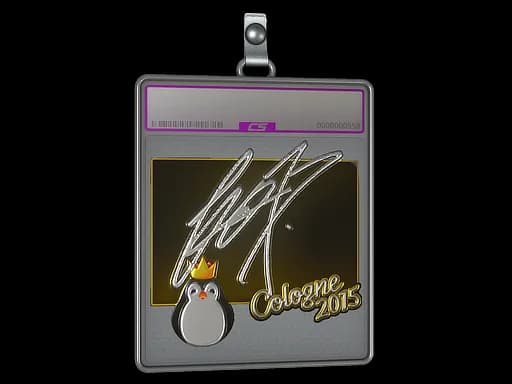 Sticker Slab | fox (Foil) | Cologne 2015