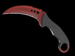 ★ StatTrak™ Talon Knife | Crimson Web (Minimal Wear)