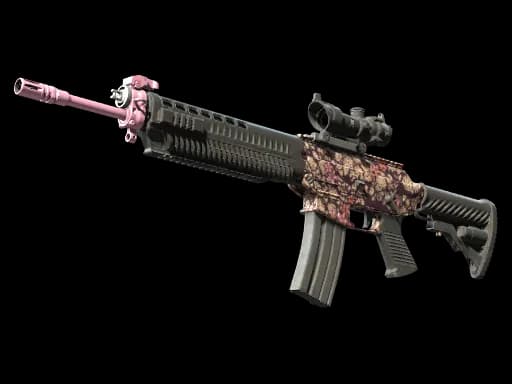 Souvenir SG 553 | Desert Blossom (Minimal Wear)
