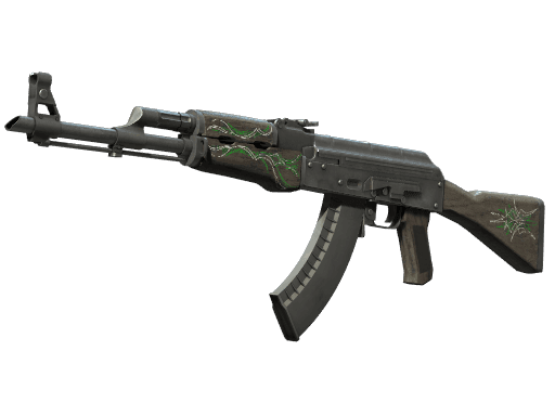 AK-47 | Emerald Pinstripe (Battle-Scarred)