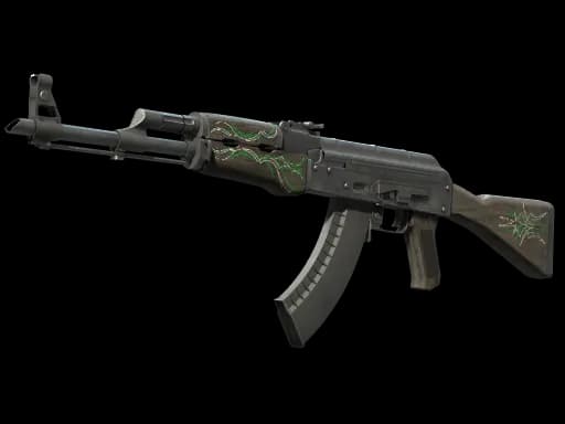 AK-47 | Emerald Pinstripe (Battle-Scarred)