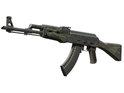 AK-47 | Emerald Pinstripe (Battle-Scarred)