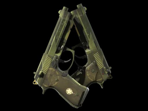 StatTrak™ Dual Berettas | Retribution (Factory New)