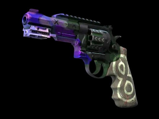StatTrak™ R8 Revolver | Crazy 8 (Battle-Scarred)