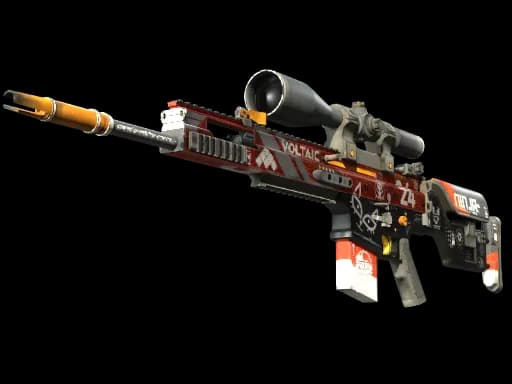 StatTrak™ SCAR-20 | Bloodsport (Minimal Wear)