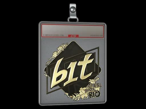 Sticker Slab | b1t (Gold) | Rio 2022