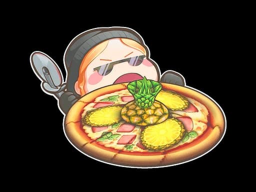 Sticker | Pineapple On Pizza (Lenticular)
