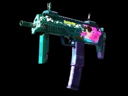 StatTrak™ MP7 | Smoking Kills (Well-Worn)