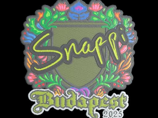 Sticker | Snappi (Embroidered) | Budapest 2025