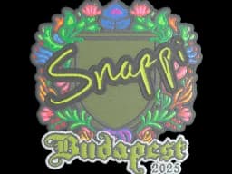 Sticker | Snappi (Embroidered) | Budapest 2025