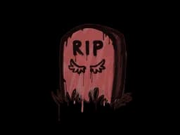 Sealed Graffiti | Tombstone (Blood Red)