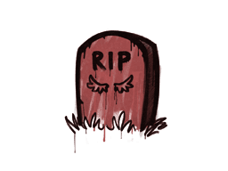 Sealed Graffiti | Tombstone (Blood Red)