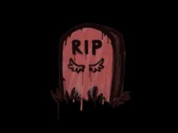 Sealed Graffiti | Tombstone (Blood Red)