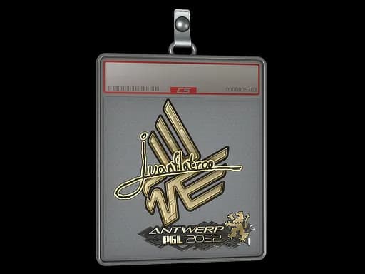 Sticker Slab | juanflatroo (Gold) | Antwerp 2022