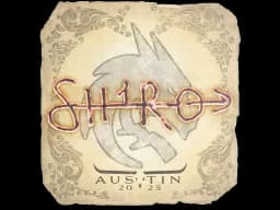 Sticker | sh1ro | Austin 2025