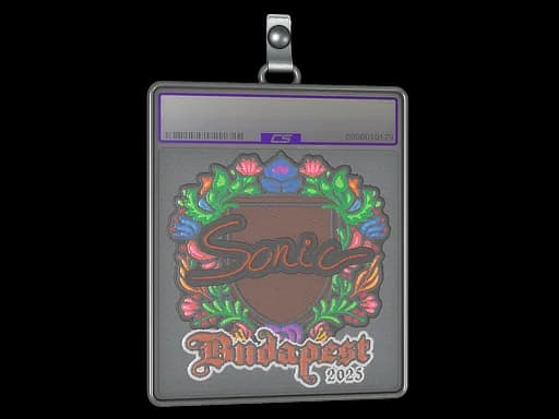 Sticker Slab | Sonic (Embroidered) | Budapest 2025