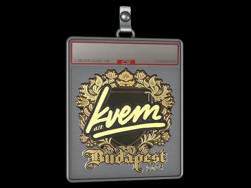 Sticker Slab | Kvem (Gold) | Budapest 2025