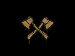 Sealed Graffiti | X-Axes (Desert Amber)