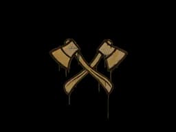 Sealed Graffiti | X-Axes (Desert Amber)