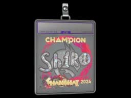 Sticker Slab | sh1ro (Glitter, Champion) | Shanghai 2024
