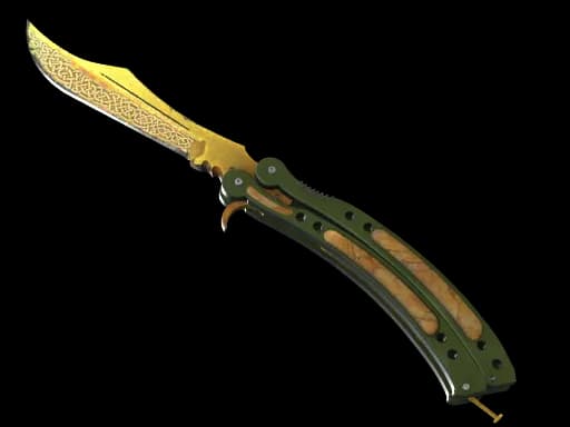 ★ Butterfly Knife | Lore (Well-Worn)