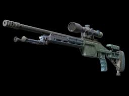 SSG 08 | Halftone Whorl CS2 skin